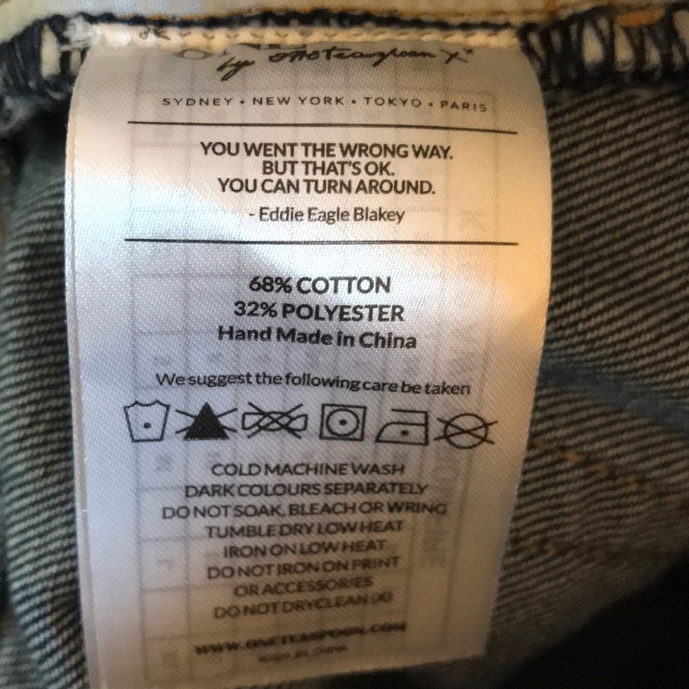 ONE TEASPOON X Nasty Gal 2020 Denim Skirt - Picture 8 of 8